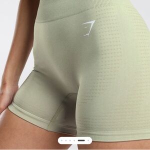 Gymshark Lime Green Seamless Bike Shorts